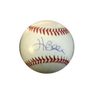  Hank Blalock Autographed / Signed Baseball  Tristar 