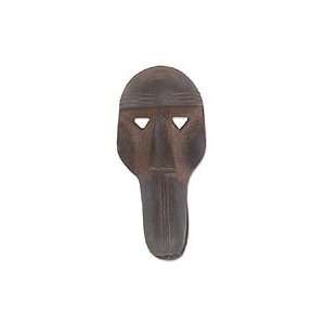   Burkina Faso African wood mask, Great Monkey Spirit