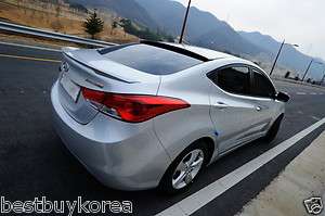 2011 2012 Hyundai Elantra Factory Style Trunk Lip Rear Spoiler (All 
