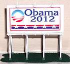 Obama Billboard 2012 HO Scale