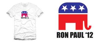 RON PAUL 2012 t shirt republican election 12 rand S 3XL  