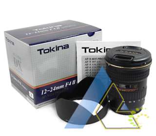 Tokina 12 24mm f4 f/4 AF Pro DX II Zoom for Canon New 4961607633915 
