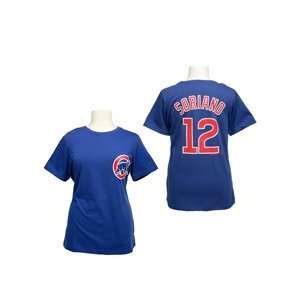 Chicago Cubs Womens Plus Size Alfonso Soriano Name & Number T Shirt 