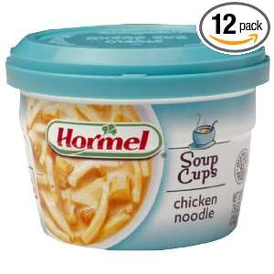 Hormel Micro Cup Soup, Chicken Noodle, 7.5 Ounce (Pack of 12)  