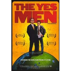 Yes Men Poster Movie 27x40 Mike Bonanno Andy Bichlbaum 