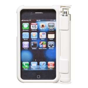 SABRE Red SmartGuard Pepper Spray Case for iPhone 4, White  