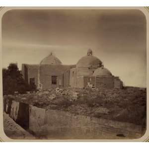  Tomb,Saint Kassim ibn Abass,mausoleum,Shakh Zinde,1865 