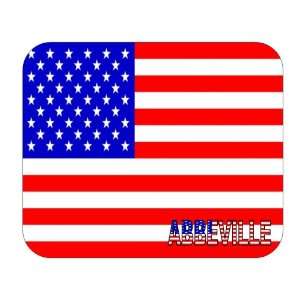  US Flag   Abbeville, Louisiana (LA) Mouse Pad Everything 