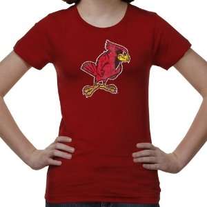  Illinois State Redbirds Youth Distressed Primary T Shirt 