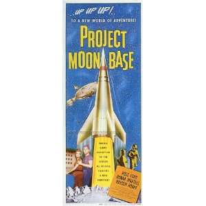  Project Moonbase   Movie Poster   27 x 40