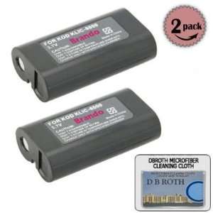  2 PACKS   HIGH Power Klic 8000 replacement Battery for 