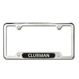 Genuine MINI Clubman License Plate Frame   Polished 