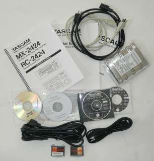 Tascam MX 2424SE 24 Track Recorder w/ ADAT Card MX 2424 SE +++  
