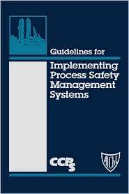   Center for Chemical Process Safety (CCPS), Textbooks   
