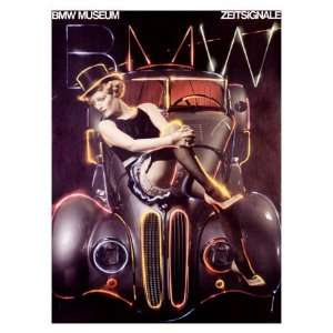 BMW Museum, Zeitsignale Giclee Poster Print, 32x44