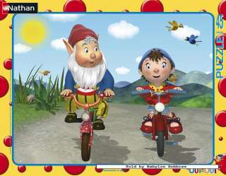 picture of Nathan 35 pieces jigsaw puzzle Noddy on the bike (860760)