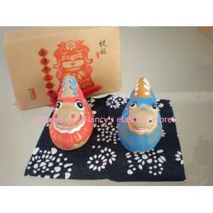  New Gift chinese zodiac clay figure     Dragon Everything 