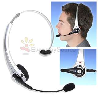 Wireless Bluetooth Headset Stereo For Sony PS3 Slim  