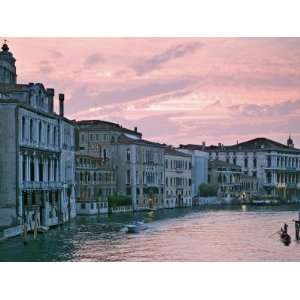  Grand Canal at Dusk from Academia Bridge, Venice, Italy 