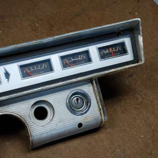 Dodge Dart 63 64 instrument cluster gauges  