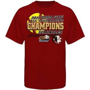   ACC Softball Tournament Champions T shirt   Garnet