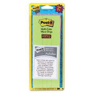  Post it Super Sticky Multi Color Word Strips MMM562 WS MC 