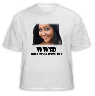 What Would Snooki Do Jersey Shore WWJD T Shirt  