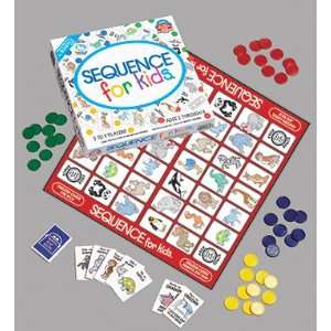    8 Pack JAX LTD INC. SEQUENCE FOR KIDS GAME 