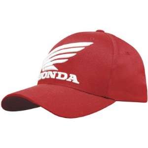    Honda Collection HONDA BIG WING HAT RED S/M 2PK 547129 Automotive