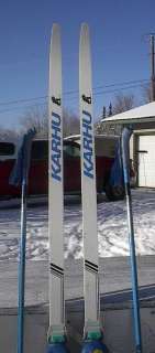 Cross Country 79 Skis SNS 205 cm KARHU +Poles + Boots Size 12  