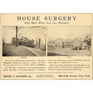   Inc House Surgery Remodeling   Original Print Ad