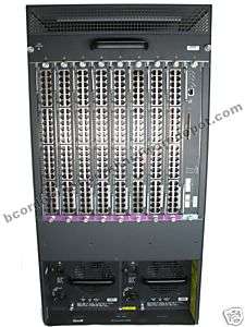 Cisco WS C6509 NEB S2 MSFC2 SUP2 8x 48 Port PoE 6509  