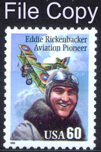 US #2998 60¢ 1995 Eddie Rickenbacker, Aviation Pioneer Single MNH 