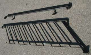 WROUGHT IRON HAND RAILING SET FOR STAIRS/INDOOR OUTDOOR/17.5 T x 72 L 