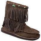 SANUK Ladies Brown Dreamcatcher Boots Shoes Size 8 NEW