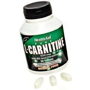  HealthAid Pure L Carnitine 550mg (30 tablets) Beauty