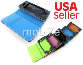 iPHONE/2G/3G/3GS/4 LEATHER WALLET CREDIT CARD ID CASE  
