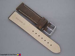 Quality leather watch strap TWISTER 10 colours 20mm  