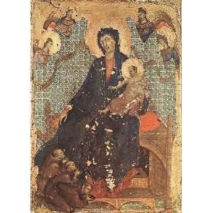   Madonna of the Franciscans, By Duccio di Buoninsegna 