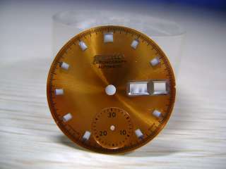 New Aftermarket Gold Dial replacement for Seiko Pepsi 6139 600X.