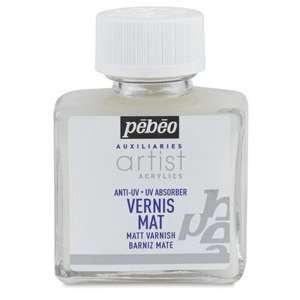  Pebeo Acrylic Polymer Varnishes   75 ml, Matte Varnish 