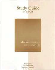 Macroeconomics Study Guide, (0073343722), David Colander, Textbooks 