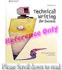 technical writing for success 3e by smith worthing ton 3rd