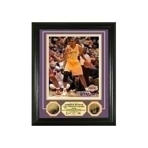  Los Angeles Lakers Andrew Bynum 24KT Gold Coin Photo Mint 