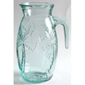   Etrusca Linea Palme 56 Oz Pitcher, Crystal Tableware