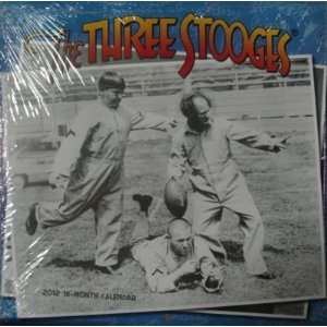  The Three Stooges 2012 16 Month Wall Calendar 10x10 