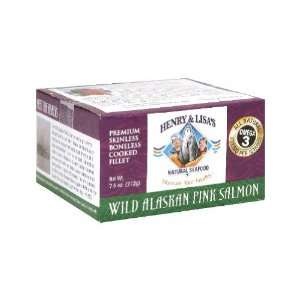 Henry & Lisas Wilk Alaskan Pink Salmon, 7.5 Ounce (Pack 