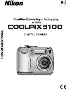 Nikon Coolpix 3100 Digital Camera Users Guide Manual  