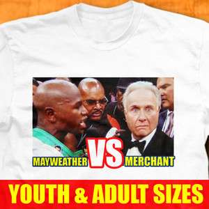  Jr VS Larry Merchant T Shirt Victor Ortiz Fight Funny Boxing  