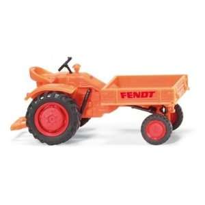  Wiking 08994125 Fendt Tool Carrier Orange Toys & Games